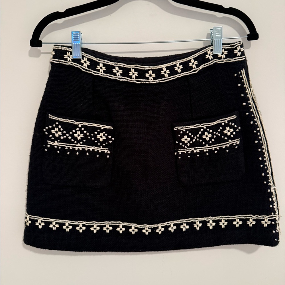 Sea New York Mille Embroidered Mini Skirt NWOT size 6 - Picture 5 of 8